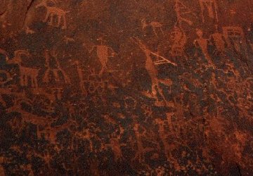 'Sand Island Petroglyphs' ... NO PICTURE ? ... PLEASE DROP ME A MESSAGE !